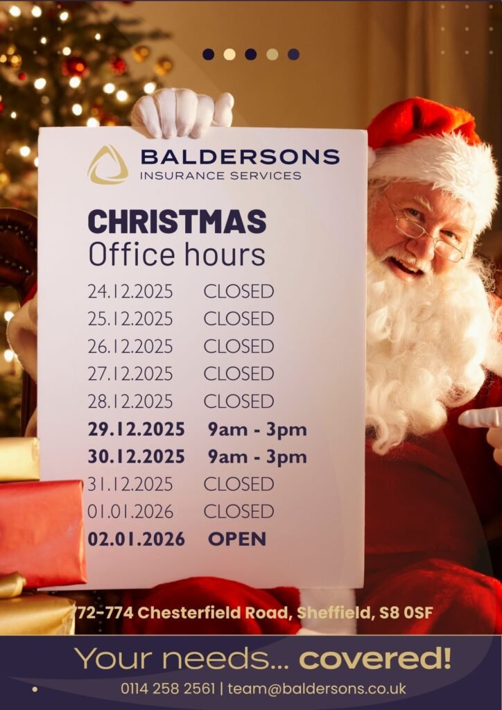 Christmas Opening times